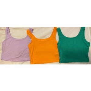 Shein crop tank tops